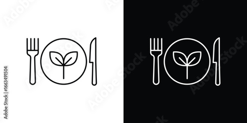Healthy food icon