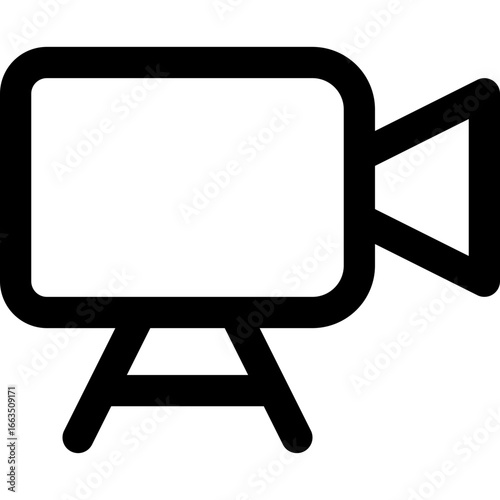videocamera ui icon outline expand