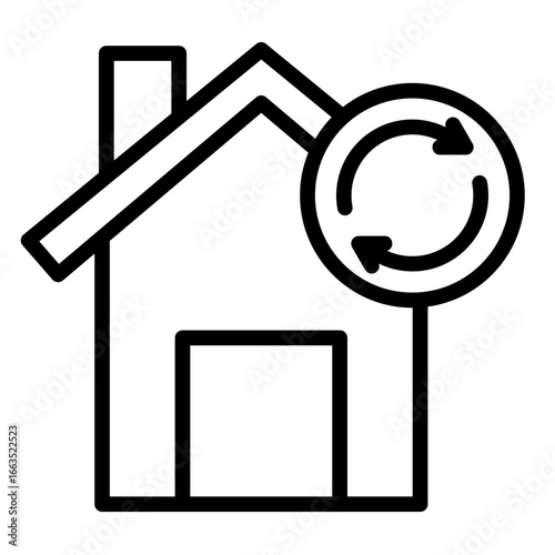 Relocation  Icon Element For Design