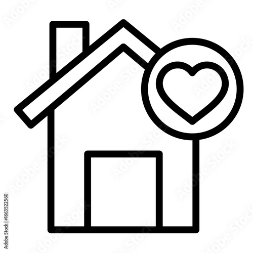 House  Icon Element For Design