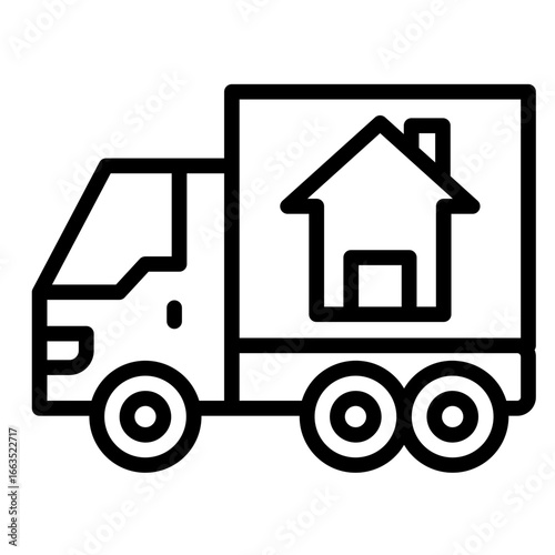Truck  Icon Element For Design