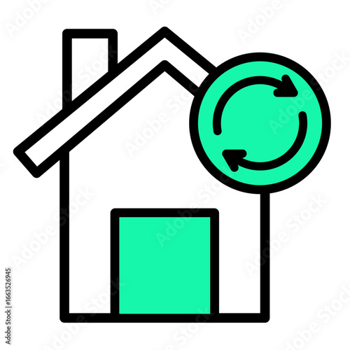 Relocation  Icon Element For Design