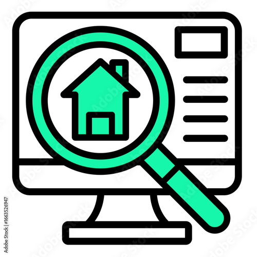 Research  Icon Element For Design