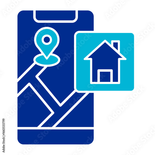 Real Estate  Icon Element For Design