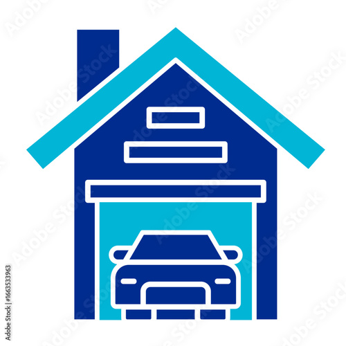 Garage  Icon Element For Design