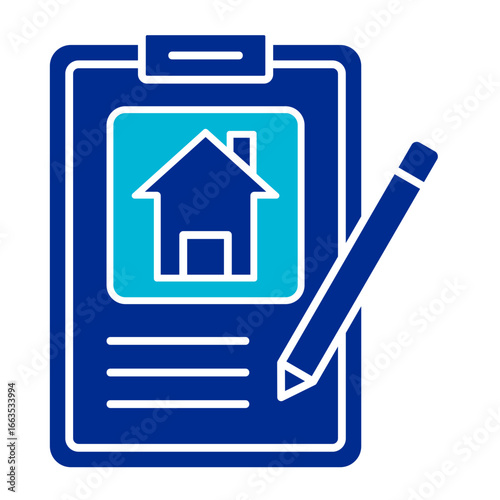 Mortgage  Icon Element For Design