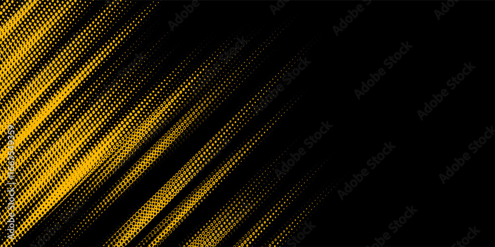 © ANDRI - black and yellow abstract dirty grunge background