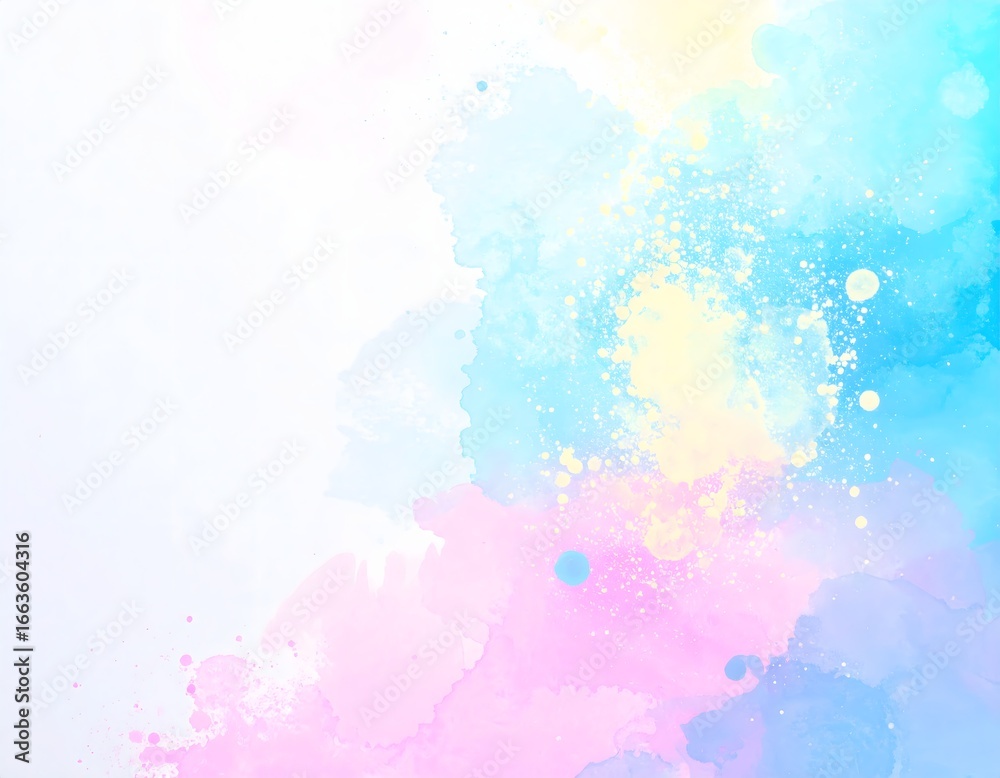 Fototapeta premium Watercolor Splash Background