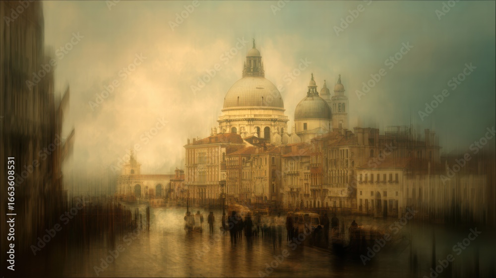 Obraz premium Decorative victorian abstract pattern with historic artistic background