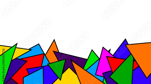 sfondo, grafica, astratta, mosaico, colori, arte, 