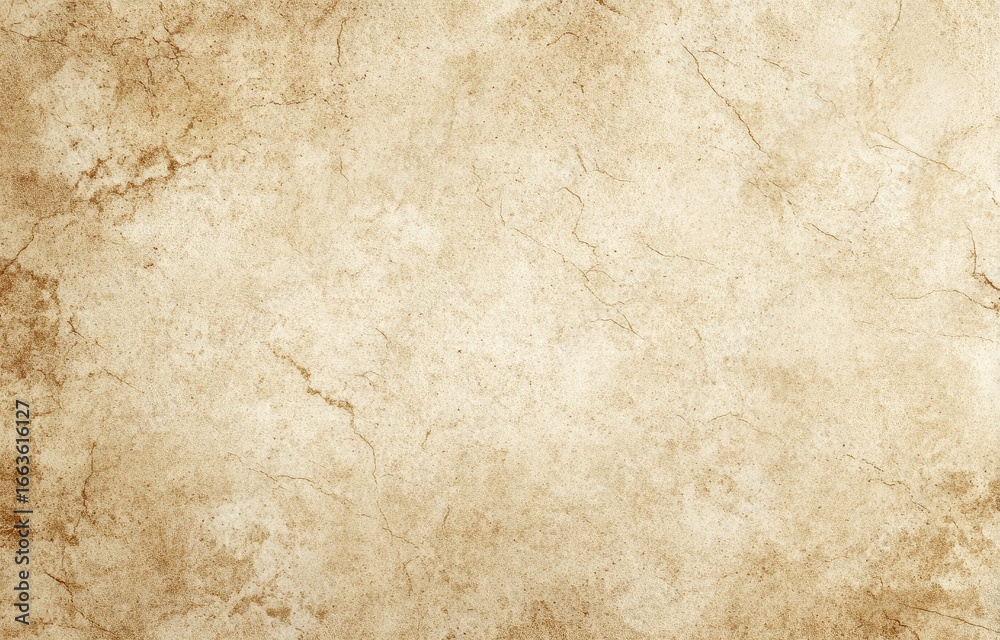Aged parchment-like texture, muted beige and tan tones, subtle striations and markings Aged parchment-like texture, muted beige and tan tones, subtle striations and markings