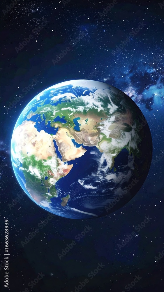 Fototapeta premium Earth in space