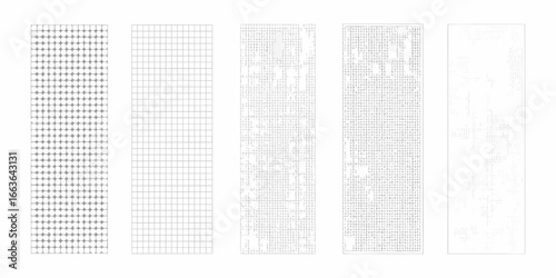 Progression of Geometric Grids from Dense to Sparse