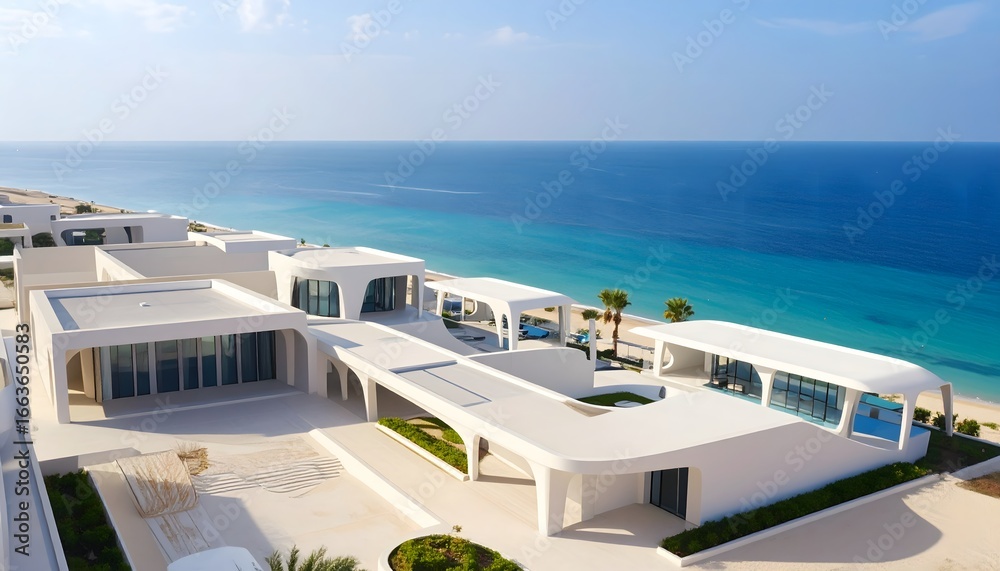 Fototapeta premium Concept Coastal Resort