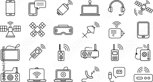 set of household appliances