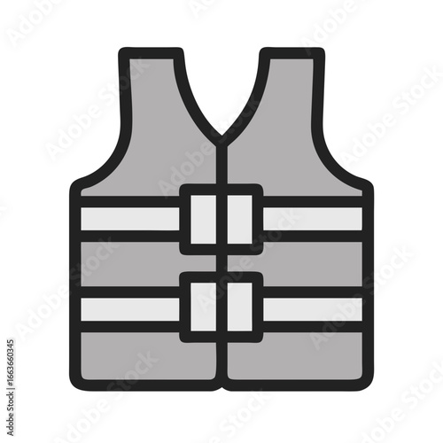 life jacket, life jacket icon, life jacket vector illustration, life jacket vector icon, life jacket icon isolated on white.

