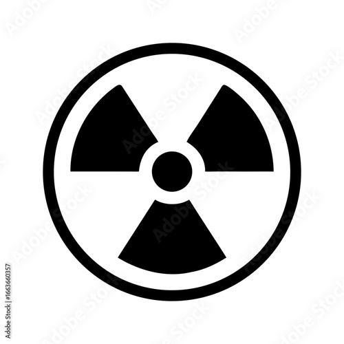 radiation symbol s, radiation symbol s icon, radiation symbol s vector illustration, radiation symbol s vector icon, radiation symbol s icon isolated on white.
