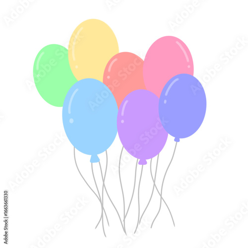 colorful balloons 