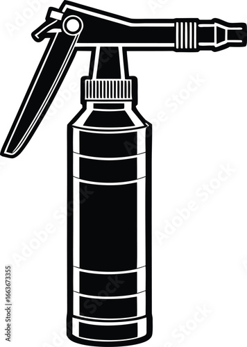 Stylized pressure washer nozzle and hose
