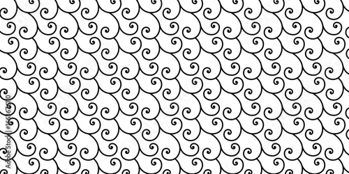 シームレスな和柄シリーズ：唐草模様