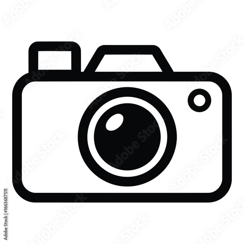 Simple camera icon