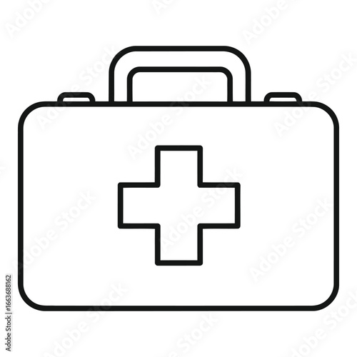 First aid kit icon