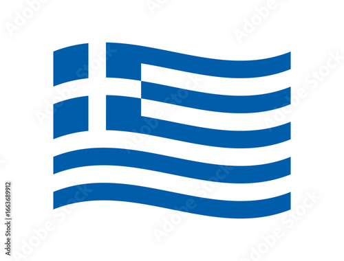 Flag of Greece or Hellenic Republic