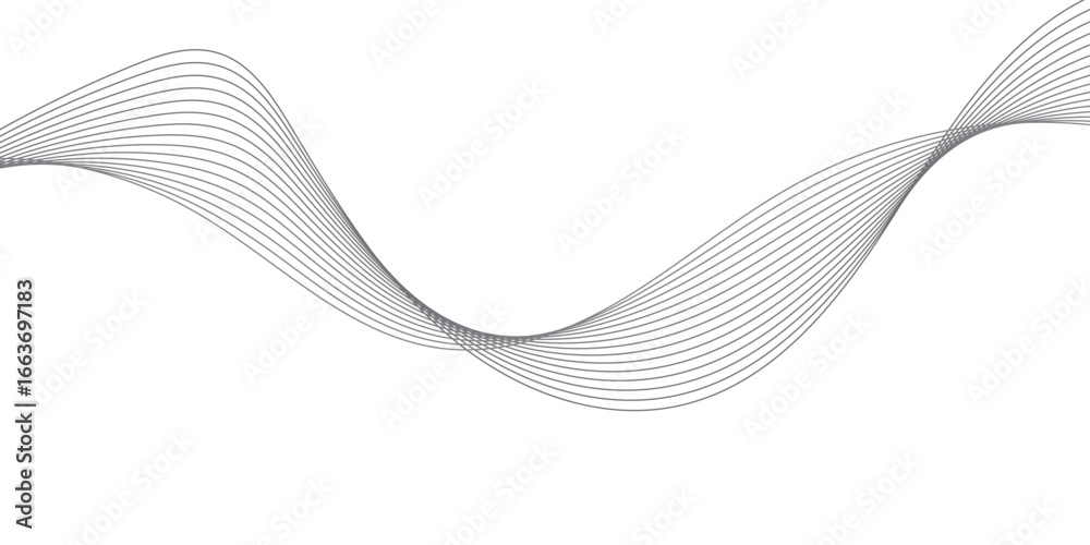 Fototapeta premium Abstract line background vector design.