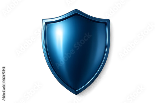 Blue metallic shield icon symbolizing protection, safety, cybersecurity, antivirus defense, privacy, online security and trust, isolated with modern glossy 3D design. Free Download Blue metallic shield icon symbolizing protection, safety, cybersecurity, antivirus defense, privacy, online security and trust, isolated with modern glossy 3D design. - GFXLoad