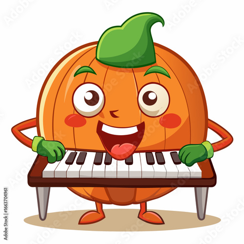 halloween pumpkin man