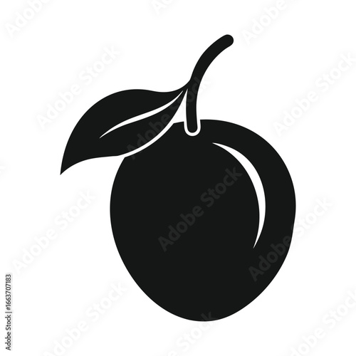 Vector Illustration of Chico Fruit