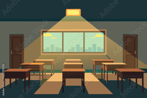 modern dining room