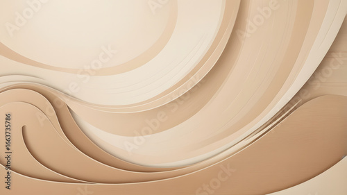 Elegant abstract background with minimalist style and curved gradient lines for professional use.