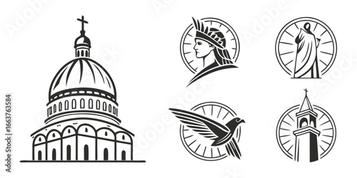 Collection of Religious and Cultural Symbols