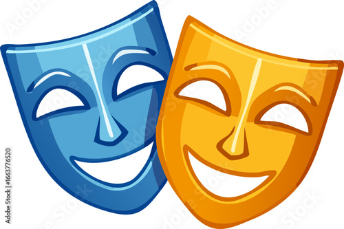 comedy and tragedy mask