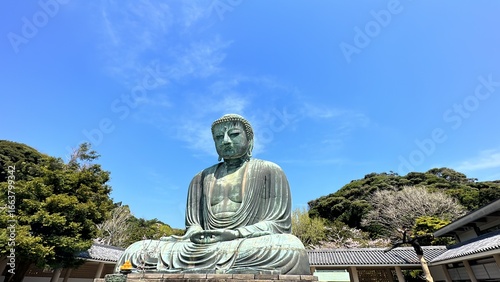 Konstfotografi Buddha Statue at Kamakura, Japan