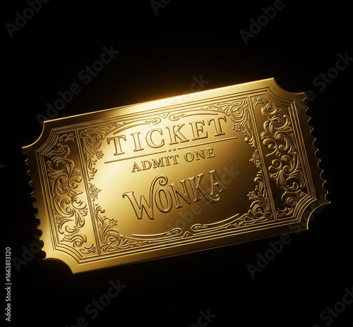 Golden ticket admit one