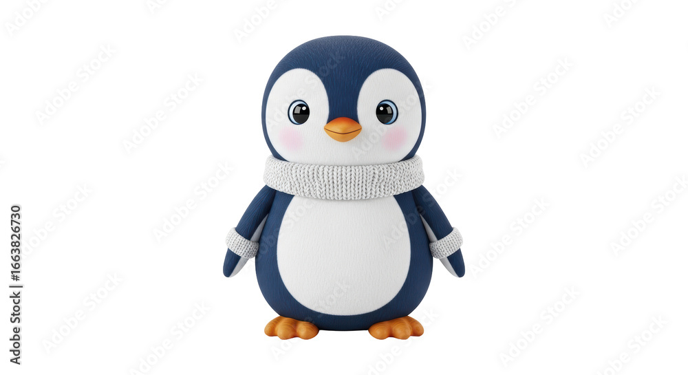 Obraz premium Isolated Penguin Cartoon