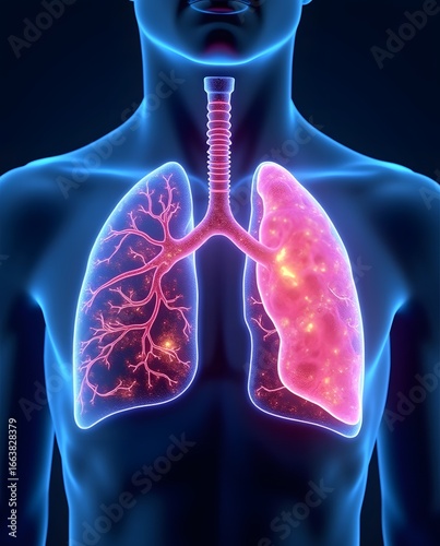 World Lung Cancer Day - Illustration