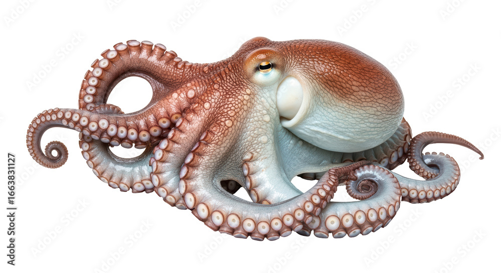 Fototapeta premium Isolated Octopus