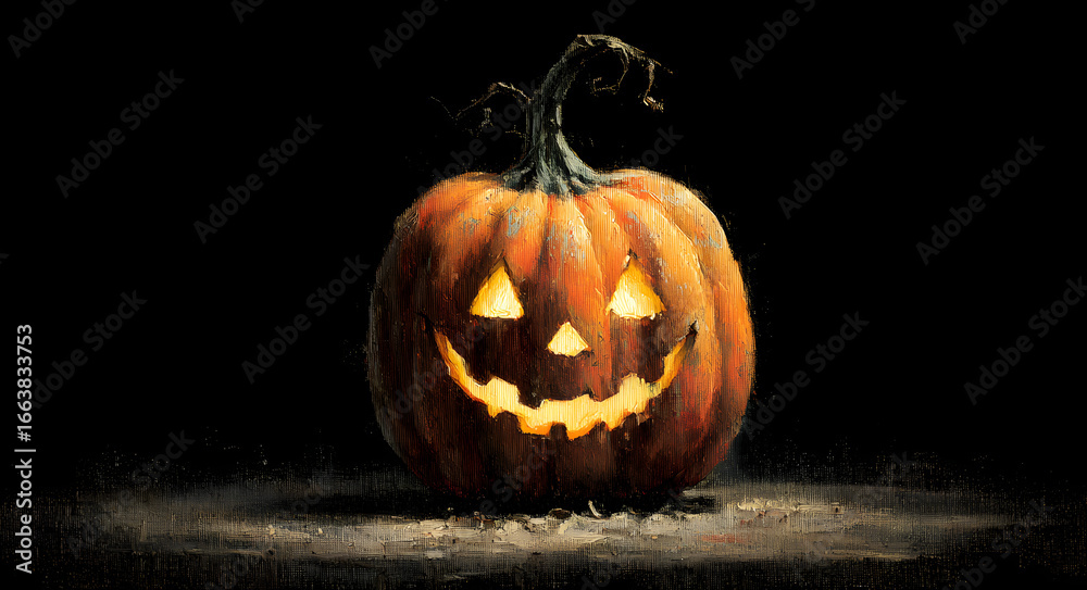 Fototapeta premium Jack-o'-lantern