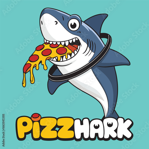 Delicious Pizza T-Shirt Design with Fun Cartoon Slice, Cheesy Typography and Trendy Graphic Illustration for Food Lovers and Casual Streetwear