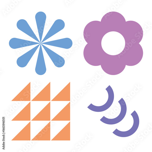 Minimalist Geometric Pattern in Modern Style