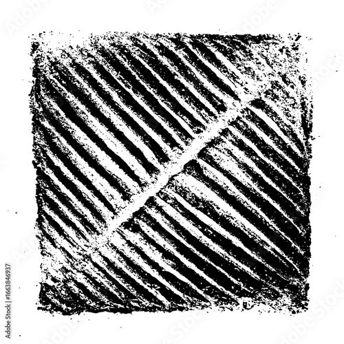 Grunge texture black and white vector abstract background distressed overlay effect 100 character
