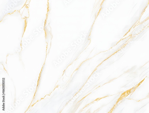 White Marble Texture With Gold Veins image photo