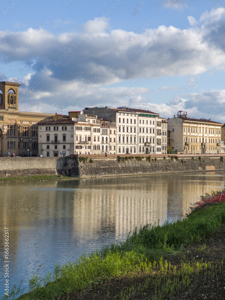Fototapeta premium The Old Town of city of Florence, TItaly