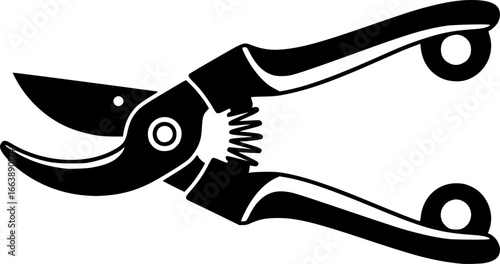 pruning shears icon vector illustration