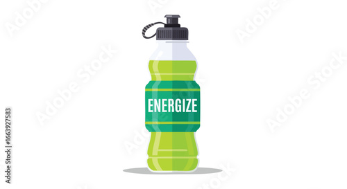 Hydration for Active Lifestyles: Energize with Green Liquid for Enhanced Vitality and Athletic Performance Ideal for Fitness Regimens