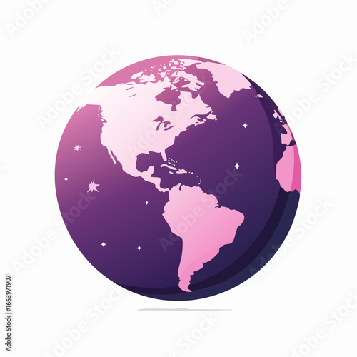 Moon in sky at night background asset game 2d futuristic generative ai
4