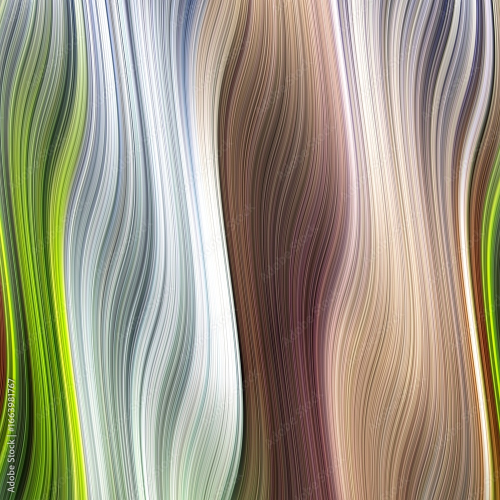 Fototapeta premium Colorful Vertical Wavy Abstract Lines in Earth Tones